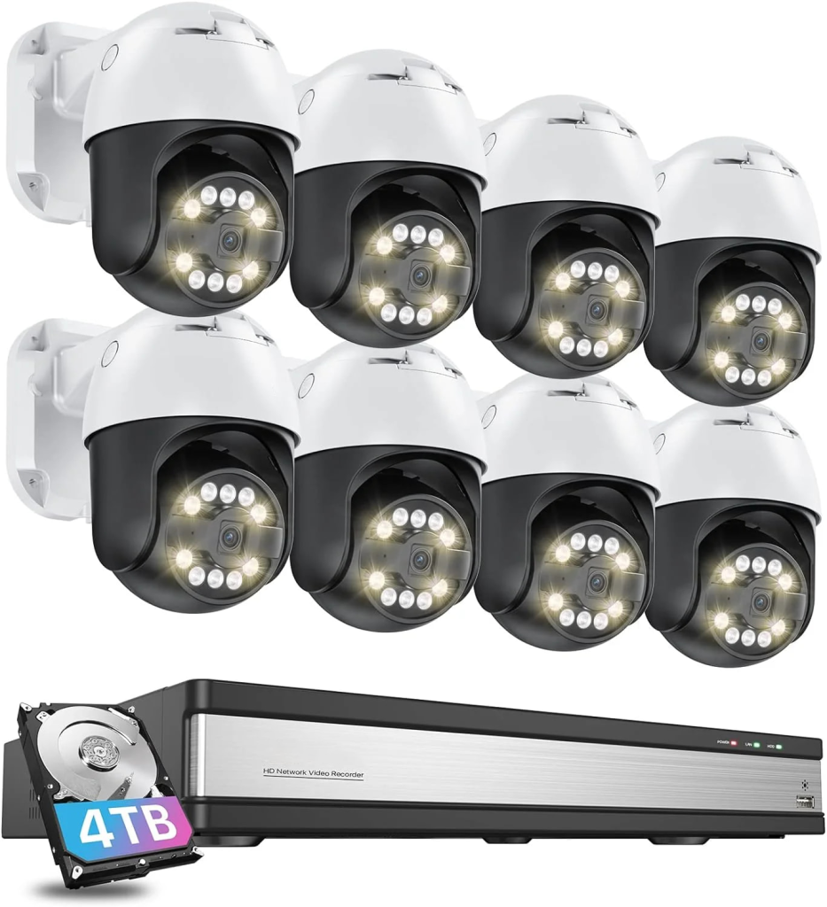 C296 4K 16 Channel Camera System + Up to 16 Cameras + Optional 4TB Hard ...